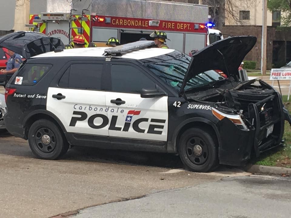 Carbondale Police officer injured in crash WSILTV 3 Southern Illinois
